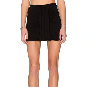 Bella Luxx Side Drape Mini Skirt from Revolve